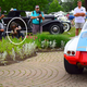 Illustration for article titled Porsche Paparazzi spot Magnus Walker Driving 911 STR ll into Concours